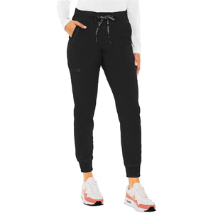 Pantalon de travail Med Couture unisexe, style cargo jogger, avec 5 poches, pour usage hospitalier, tissu léger ultra doux extensible dans les deux sens - Product Image 1