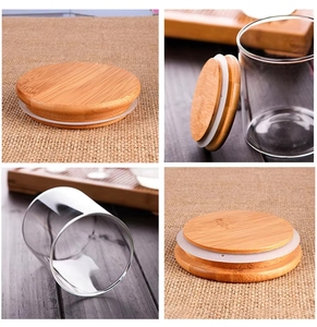 Pot en verre de cuisine hermétique avec couvercle, cylindre scellé, différentes tailles, 30 ml - 2000 - Product Image 4