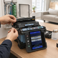 Soudeuse automatique par fusion de fibres optiques FSM-70S à alignement de cœur pour la maintenance des réseaux FTTH et de télécommunications
