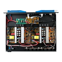 K4450 amplificateur de puissance léger numérique à 4 canaux 450W x 4 1U classe d KTV amplificateur numérique