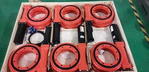 Năng lượng tái tạo năng lượng mặt trời hệ thống theo dõi SE9 công nghiệp 1500 NM bình thường slewing mang giá thấp xoay Ổ đĩa lưới năng lượng mặt trời theo dõi - Product Image 2