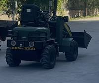 Mini Caricatore Elettrico Compatto con Caricatore Frontale per Agricoltura, Edilizia, Giardinaggio e Movimentazione Materiali