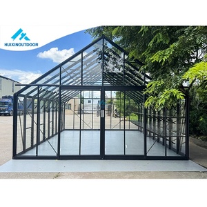 Nouvelle <span class=keywords><strong>Serre</strong></span> de Jardin Extérieure en Verre Trempé, Résistance au Vent Super Forte (140 KM), avec Cadre en Aluminium pour Jardin Arrière - Product Image 4
