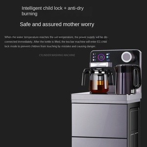 New Tea Bar Machine <strong>Home</strong> Touch Screen Automatic Multi-functional Hot Cold <strong>Water</strong> <strong>Dispenser</strong> Tempered Glass 8L Household Hotel - Product Image 5
