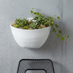 PP Wall Hanging <b>Plastic</b> Plant Pot Semi Circular Flower <b>Planter</b> for Balcony Fence Garden Home Decoration UV Resistant Custom Logo - Product Image 1