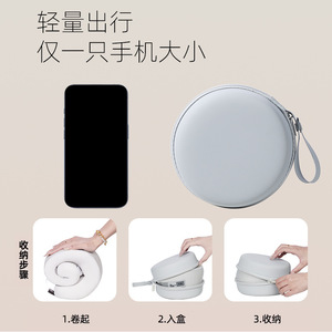 Almohada de Viaje en Forma de U con Espuma Viscoelástica The Choice F-8, Soporte Portátil para el Cuello, para Avión y Oficina, Tamaño Adulto - Product Image 4