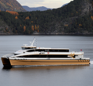 Sợi Carbon <span class=keywords><strong>Catamaran</strong></span> Thuyền Tốc Độ Cao Phà Cho Hành Khách Vận Chuyển Diesel Loại Nhiên Liệu - Product Image 2