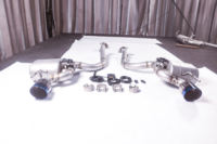 Système d'échappement arrière en acier inoxydable SUS304 pour Lexus IS250 IS300 IS350 2.5L 3.5L, silencieux, diffuseur OEM, installation par clip