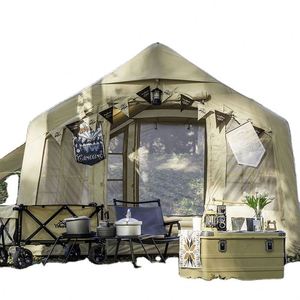 Carpa Inflable de Alta Calidad, Hermética, de Tela Oxford 420D Impermeable, para Cuatro Estaciones, de Una Habitación, para Acampar, Hacer Senderismo y Viajar - Product Image 5