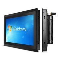 10.1 "J1900 Core I5 fenêtre de tablette industrielle marine Linux OS tout en un panneau PC tactile résistif véritable ordinateur industriel plat