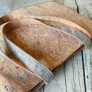 Sacs fourre-tout en liège personnalisés Boshiho, sac à main en liège vegan, sac fourre-tout en liège vegan écologique pour femmes - Product Image 4