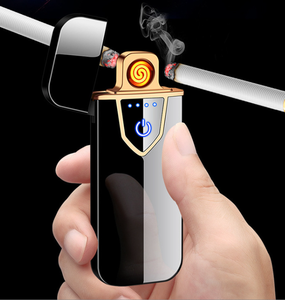 2023 chaud coloré petit et pas cher flamme fil de chaleur écran tactile mini électrique usb allume-cigare - Product Image 1