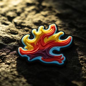 Patch en caoutchouc gaufré et gravé, personnalisé, tendance, Chine, dessin animé, logo 3D, patchs en PVC souple, couleur personnalisée, patchs au design personnalisé - Product Image 1