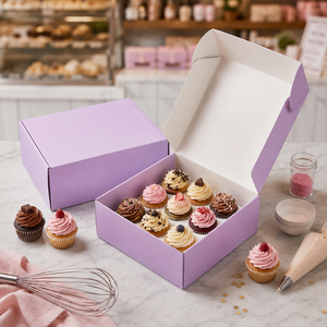 Custom Logo Factory Direct Sales Ivory Board Paper Boxes for Food Packaging Customizable Die-cut Inserts Brand Stickers <b>Cards</b> - Product Image 6