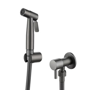 SUS 304 Stainless Steel Handheld Toilet Bidet Pressurized Flushing Faucet for Bathroom <strong>Hand</strong> Sprayer <strong>Shower</strong> <strong>Head</strong> Set - Product Image 1