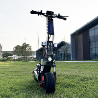 Scooter électrique pour femmes, filles et hommes, mode 13 pouces, double moteur, câble entièrement étanche, batterie au lithium 60V 35AH, 80-100 km/h, OEM ODM