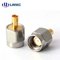 Adaptador Coaxial RF de Alta Precisión SMA Macho para Soldar, de Fácil Desmontaje, para Equipos Médicos de Control Industrial y Cable CXN3506