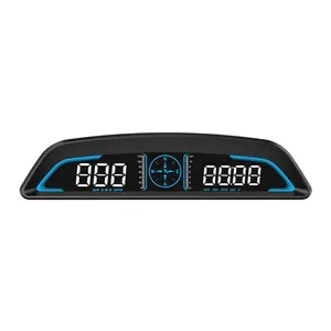 G3 Auto Hud Head Up Display Gps Snelheidsmeter Aan Boord Computer Smart Digitale Klok Alarm Auto Accessoires Cartronics