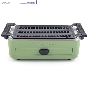Dmwd — grille électrique Portable sans fumée, cuiseur de cuisine, poêle, <span class=keywords><strong>plaque</strong></span> Grill <span class=keywords><strong>en</strong></span> acier inoxydable, sans Plat - Product Image 2