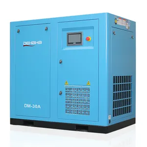 Dehaha Compressor Manufacturers 30HP Air Compressor Industrial Electric Stationary 220v Screw Air Compressor