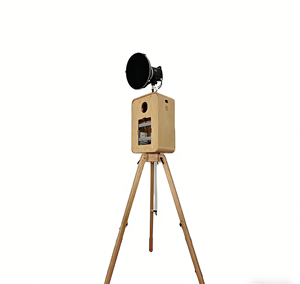 Photomaton portable multifonctionnel en bois massif, design vintage, écran tactile, impression instantanée DSLR, prix <span class=keywords><strong>de</strong></span> gros - Product Image 4