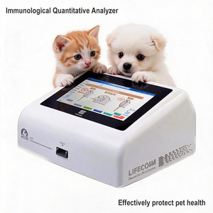 Analyseur POCT quantitatif d'immunoessai par fluorescence sèche pour la progestérone canine, le FSAA félin, le <span class=keywords><strong>CCRP</strong></span> et le T4 – Dispositif de test rapide pour cliniques vétérinaires - Product Image 1