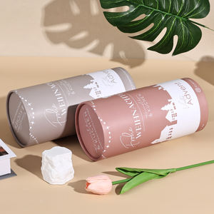 กล่องกระดาษทรงกระบอกสำหรับเครื่องสำอาง ทำจากวัสดุรีไซเคิล ย่อยสลายได้ พิมพ์สี CMYK แบบส่วนตัว - Product Image 6