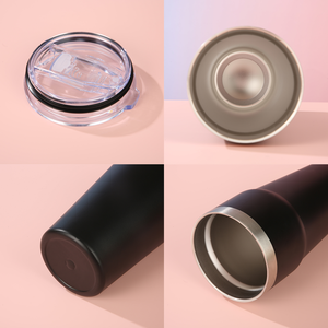 Vaso <span class=keywords><strong>de</strong></span> Viaje <span class=keywords><strong>de</strong></span> Acero Inoxidable <span class=keywords><strong>de</strong></span> Doble Capa con Diseño Moderno <span class=keywords><strong>de</strong></span> 16 oz, Tecnología <span class=keywords><strong>de</strong></span> Vacío, Apilable, Portátil, <span class=keywords><strong>Termos</strong></span> para Café para Coche - Product Image 4
