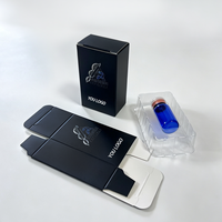 Scatole di Carta Ecologica Premium Personalizzate per Fiale e Flaconi, Vassoio in Plastica per Siero Cosmetico da 3ml