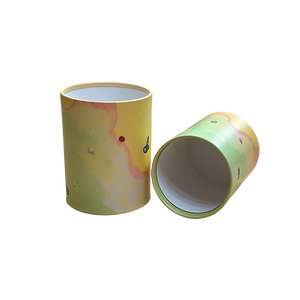 Boîtes cylindriques en carton kraft écologiques personnalisées, boîtes rondes en papier biodégradable, tubes d'emballage en carton artisanal - Product Image 4