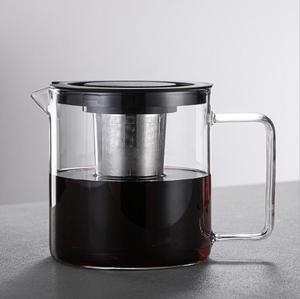 Carafe à café en verre grande capacité, vente en gros d'usine, ensemble de cafetière à infusion froide avec <span class=keywords><strong>filtre</strong></span> en acier inoxydable pour fêtes et bureaux - Product Image 5