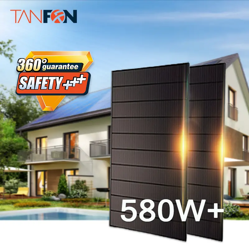 1kw 2kw 3kw Paneles Solares 120V for Home Appliances 540W Solar Panels 540W Monocrystalline Solar Panel 540W 545W