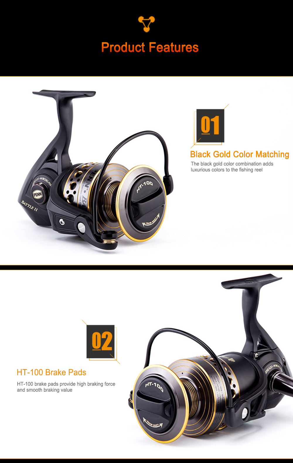 PENN BATTLE II リール Amazon | ペン (Penn) リール Battle II バトル スピニング