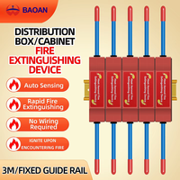 Dispositif d'extinction d'incendie miniature Baoan à pulvérisation thermique entièrement automatique, directement de l'usine, 15-30 KN, sans câblage