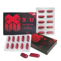 Producto de cuidado personal masculino Ganoderma Lucidum Epimedium 0 # Las cápsulas se utilizan para el rendimiento masculino 10 píldoras por caja