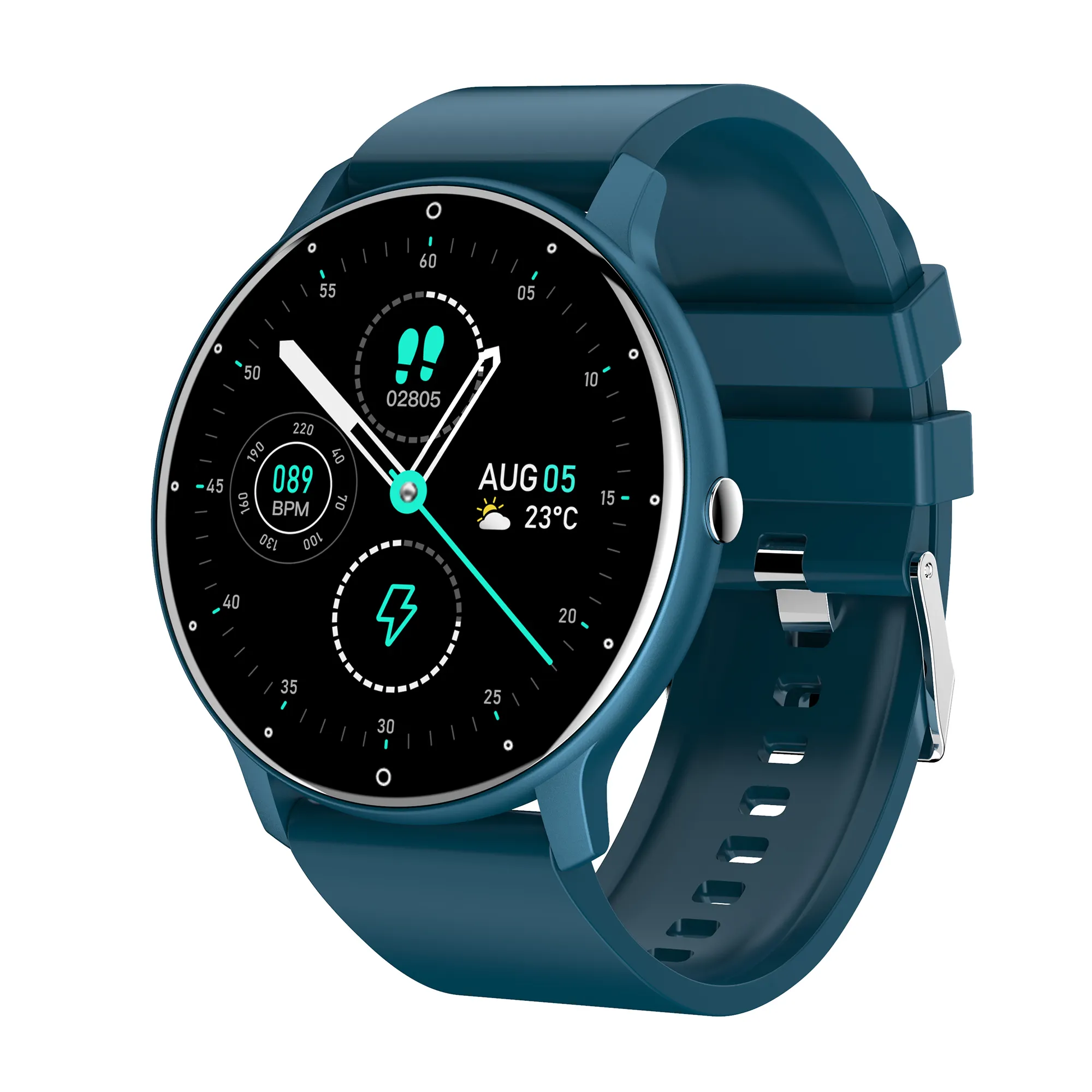 Health smart watch digital blood pressure screen display smart watch band heart rate monitor watch