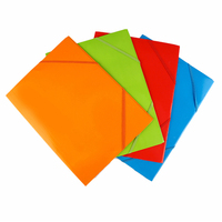 Produit de papeterie PP personnalisé avec prix d'usine pour la tenue de documents Organisateur de dossiers A4 durable et étanche