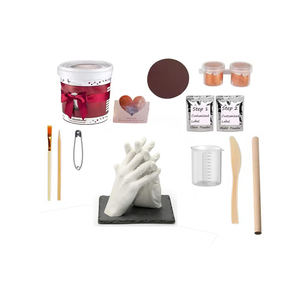 Kit casting tangan 3D bubuk cetak, Kit Casting tangan tanah liat kaki grosir kit casting tangan untuk pasangan - Product Image 3