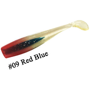 RUILONG 3 pulgadas 4,2G nuevo modelo Deep <span class=keywords><strong>Ribes</strong></span> Soft Paddle Tail Wobbler Señuelos <span class=keywords><strong>de</strong></span> Pesca Swimbait Zip Bag plástico suave lago pescado <span class=keywords><strong>de</strong></span> arrastre - Product Image 4