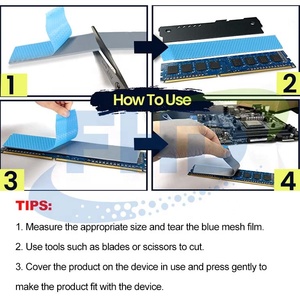 12W/MK Gelid GP EXTREME 80X40MM 0.5Mm 2Mm 3Mm Làm Mát Termal Silicone Dẫn <span class=keywords><strong>Pad</strong></span> Máy Tính Xách Tay CPU <span class=keywords><strong>GPU</strong></span> Tấm Nhiệt Đồ Họa <span class=keywords><strong>Pad</strong></span> - Product Image 6