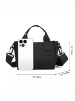 Tas Selempang Nilon Tahan Air Versi Korea, Tas Bahu, Tas Tangan Perjalanan Tahan Air