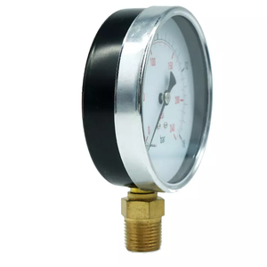 Songlin manômetro de manômetro m20x1, medidor de pressão lateral de 100mm, 5 + 1/2 "bsp, redução de fio europeu - Product Image 4