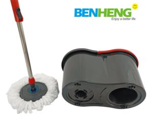 Serpillère automatique de haute qualité avec seau léger pour nettoyage humide/sec et design mains libres pour l'aide ménagère des femmes - Product Image 5