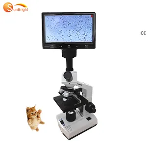 पशु चिकित्सा के लिए चिकित्सा समाधान पोर्टेबल इलेक्ट्रॉनिक डिजिटल माइक्रोस्कोप