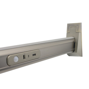 Rechargeable <b>Led</b> Smart Human Body <b>Sensor</b> <b>Light</b> Wardrobe Clothes Rod <b>With</b> Usb Charging And Lighting Function - Product Image 3