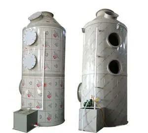 Cina Industri Menara Pemurnian/Wet Scrubber/Knalpot Gas Pembersih Semprot Menara Pemurnian
