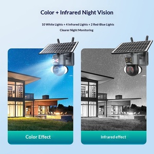 กล้องโดมโซลาร์ UBOX 4000 20W 4G ตรวจสอบออนไลน์ 24/7 ตรวจจับ PIR เสียงสองทาง IP65 มองเห็นในที่มืดด้วยอินฟราเรด รับประกัน 1 ปี - Product Image 4