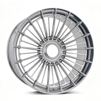Rines Forjados Personalizados SL de 18"-26" Pulgadas 21x9.5 20x9, 5x112 5x120, Pulidos, Multirradio, Compatibles con Audi, Benz, BMW, Range Rover Sport
