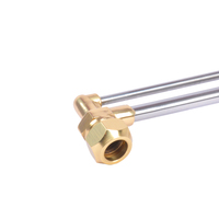 Torche de découpe de gaz électrique, en acétate et acier inoxydable, Portable, avec buse de découpe en cuivre