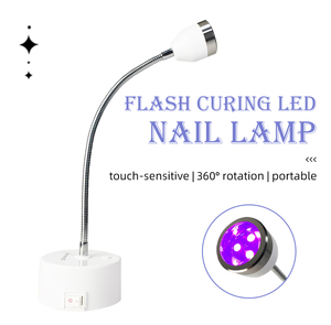 Lámpara de Uñas Mini Recargable Flexible, Lámpara de Manicura para el Hogar y Salón, Luz LED para Uñas, Curado Rápido - Product Image 4